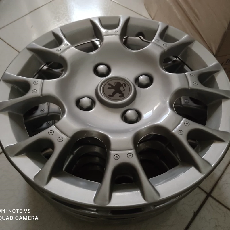 قالپاق طرح رینگ خرچنگی اسپرت مناسب انواع پژو پارس پرشیا slx glx 206 207 rc sd صندوقدار سایز رینگ فابریک 14