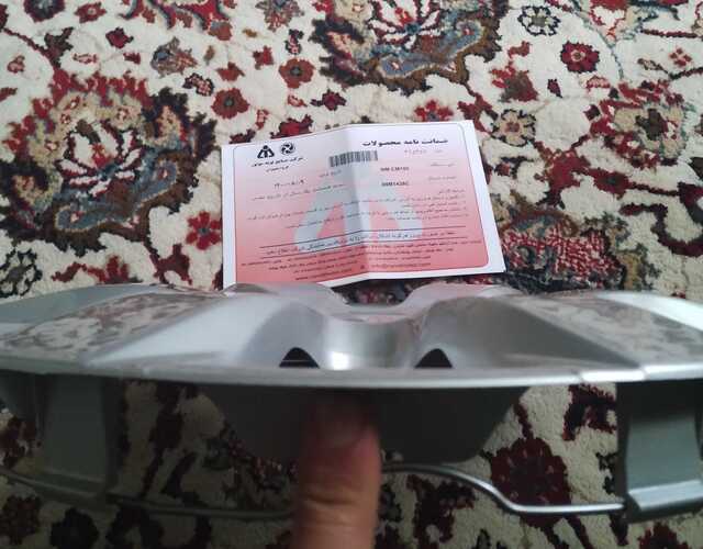 قالپاق 6پره پژویی مناسب پارس پرشیا 206 207 اسپرت سایز رینگ و لاستیک فابریک 14