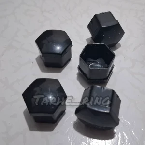 گل پیچ سایز 21 رنگ مشکی رو مهره چرخ ماشین گلپیچ خودرو