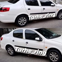 قالپاق طرح رینگ رانا پلاس و رانا معمولی سایز رینگ و لاستیک فابریک چرخ ماشین مدل 8پر اسپرت