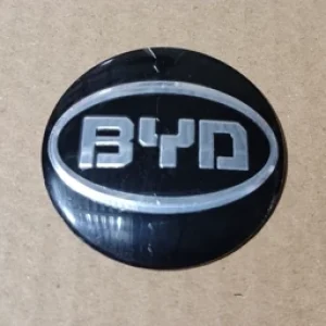 برچسب کاپ رینگ BYD مناسب رینگ و لاستیک فابریک چرخ ماشین بی وای دی مدل s6 f3 قاب تورینگی بچه قالپاق برچسب لوگو خودرو