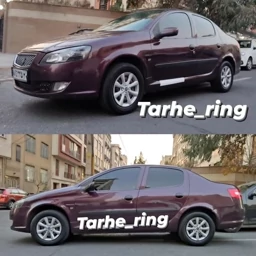 قالپاق طرح رینگ رانا پلاس و رانا معمولی سایز رینگ و لاستیک فابریک چرخ ماشین مدل 8پر اسپرت