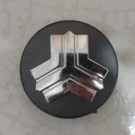 تورینگی وسط چرخ پراید 141 مناسب رینگ و لاستیک ماشین فابریک درپوش تو رینگی بچه قالپاق تیره رنگ با لوگو سایپا