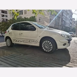 قالپاق طرح رینگ پژو 206 و 207 مدل اسپرت