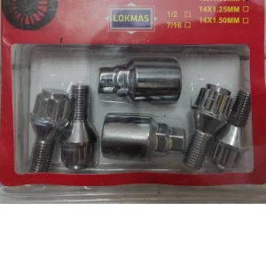 قفل رینگ و لاستیک x22 pro mvm Chery ضد سرقت امنیتی رینگ فابریک و اسپرت چری ایکس 22 پرو