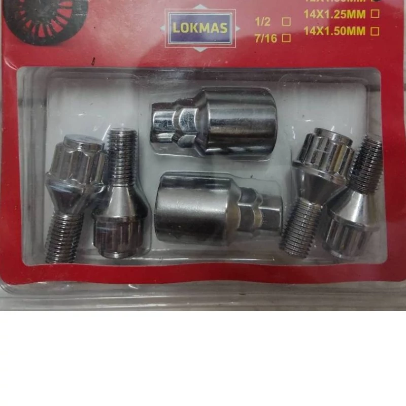 قفل رینگ و لاستیک x22 pro mvm Chery ضد سرقت امنیتی رینگ فابریک و اسپرت چری ایکس 22 پرو