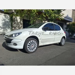 قالپاق طرح رینگ پژو 206 و 207 مدل اسپرت