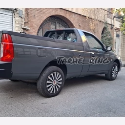 قالپاق طرح رینگ آریسان رنگ استیل مشکی