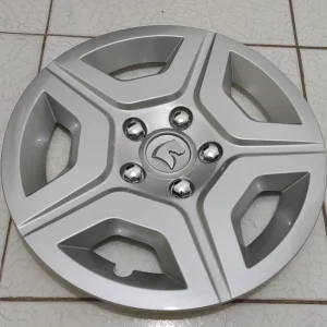 قالپاق تارا ابویی سایز رینگ 15 اینچ فابریک چرخ ماشین تارایی لوگو اسب ایرانخودرو حک شده پیچ استیل رنگ مدل 5پر فابریکی