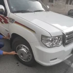 قالپاق کارون و پادرا پلاس جنس فلزی سایز 16 اینچ وانت پیکاپ مناسب رینگ و لاستیک فابریک چرخ ماشین