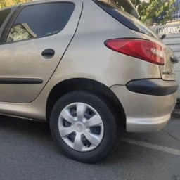 قالپاق اسپرت 206 و 207 با طرح 6 پر، سایز فابریک پژو