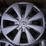 قالپاق تویوتا یاریس سایز 14 اینچ رینگ و لاستیک فابریک ماشین toyota yaris