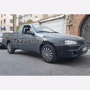 قالپاق طرح رینگ آریسان رنگ استیل مشکی