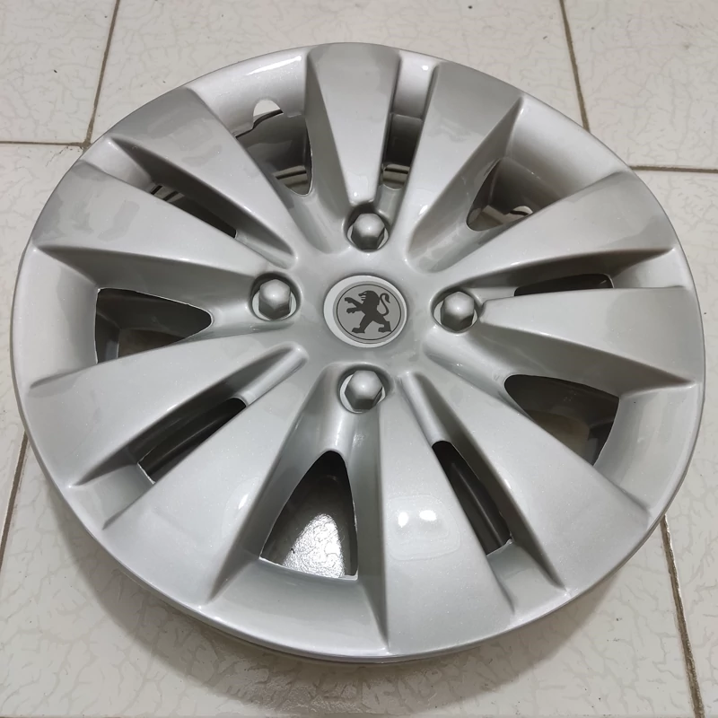 قالپاق طرح رینگ پرشیا پژو پارس سایز دوررینگ 14 اینچ مناسب رینگ و لاستیک فابریک چرخ ماشین فولادی