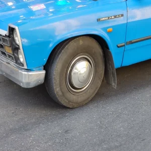 قالپاق نیسان وانت جنس فلزی مناسب وسط چرخ ماشین نیسان بچه قالپاق