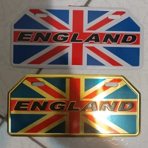 پلاک انگلیس فلزی برجسته ENGLAND