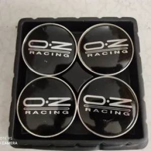 4عدد کاپ رینگ oz racing مدل اسپرت برند اوزد ریسینگ چرخ ماشین اسپورت درپوش تورینگی چرخ مارک لوگو او زد