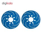 صفحه پشت رینگ خودرو مدل dan507 سایز 11 اینچ بسته دو عددی