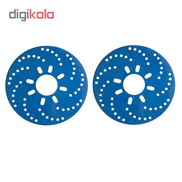 صفحه پشت رینگ خودرو مدل dan507 سایز 11 اینچ بسته دو عددی