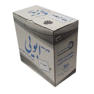 قالپاق چرخ ابویی مدل سیوان سایز 13 اینچ مناسب برای پراید بسته 4 عدی