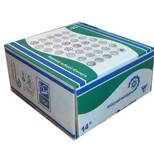 قالپاق چرخ صنایع خودرو حامد مدل Dankar سایز 14 اینچ مناسب برای پژو 206SD بسته 4 عددی