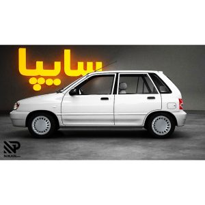 قالپاق چرخ تی پی ای مدل ایتالیایی سایز 13 اینچ مناسب برای پراید بسته 4 عددی