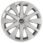 قالپاق چرخ پویا صنعت آیندگان مدل DENIZ14 P سایز 14 اینچ مناسب برای پژو 206 مجموعه 4 عددی