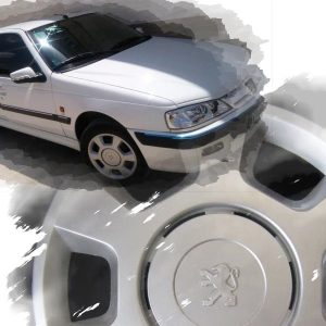 قالپاق چرخ بهساز نور مدل TU5 سایز 15 اینچ مناسب برای سمند بسته 2 عددی